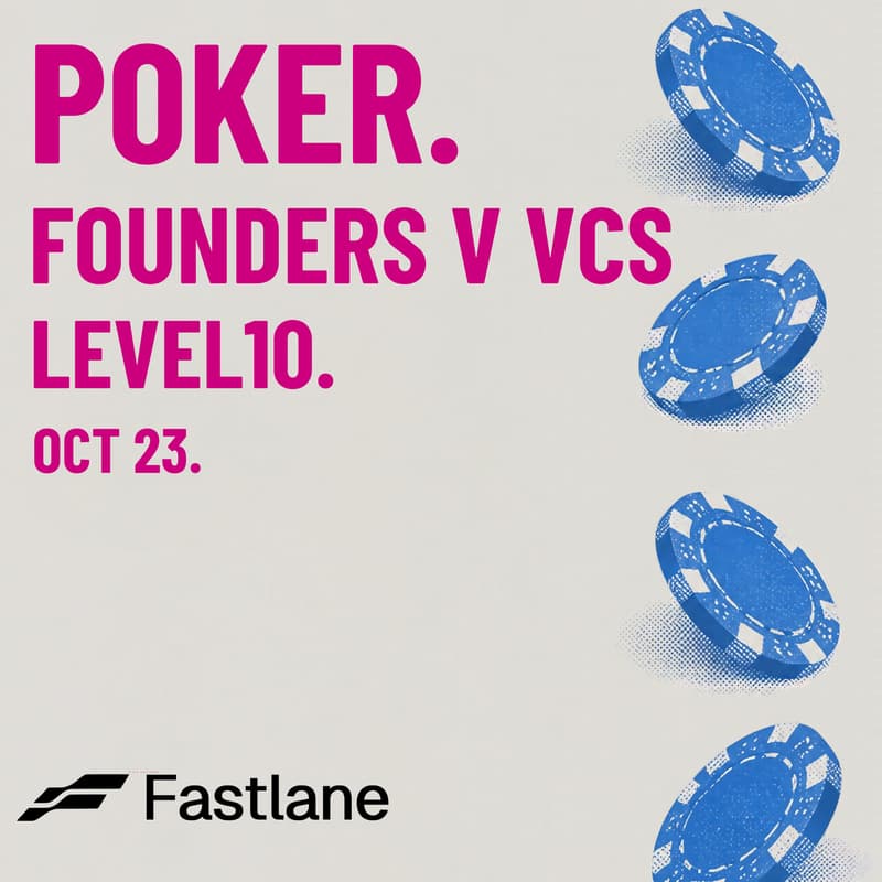 Cover Image for POKER. FOUNDERS vs VCs.