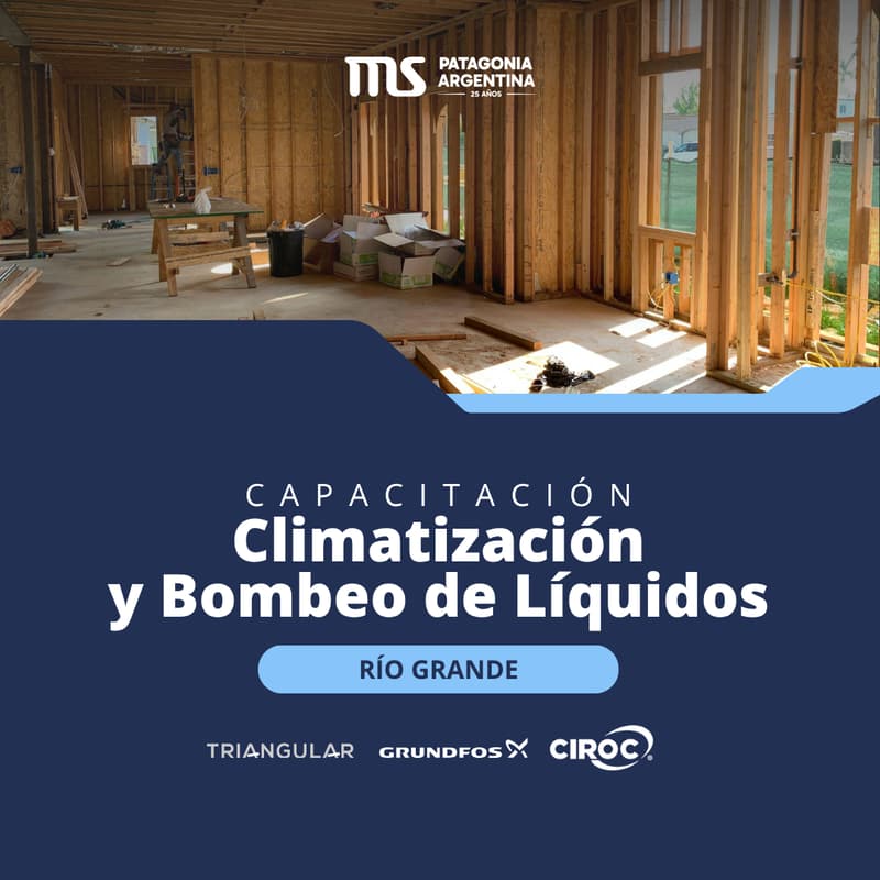 Cover Image for Ciclo de Capacitaciones 25 Años - Climatización y Bombeo de líquidos | Río Grande