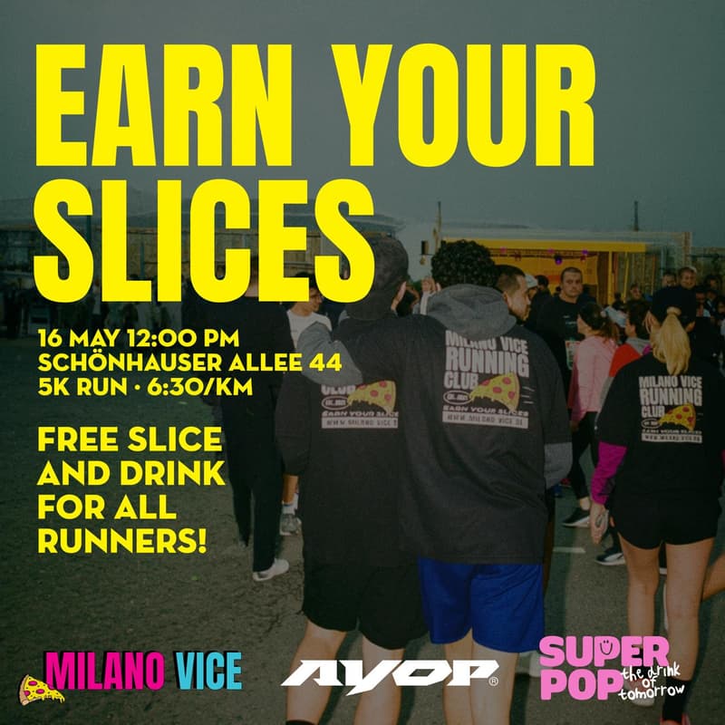 Cover Image for Milano Vice x Superpop x AYOP: Earn Your Slices