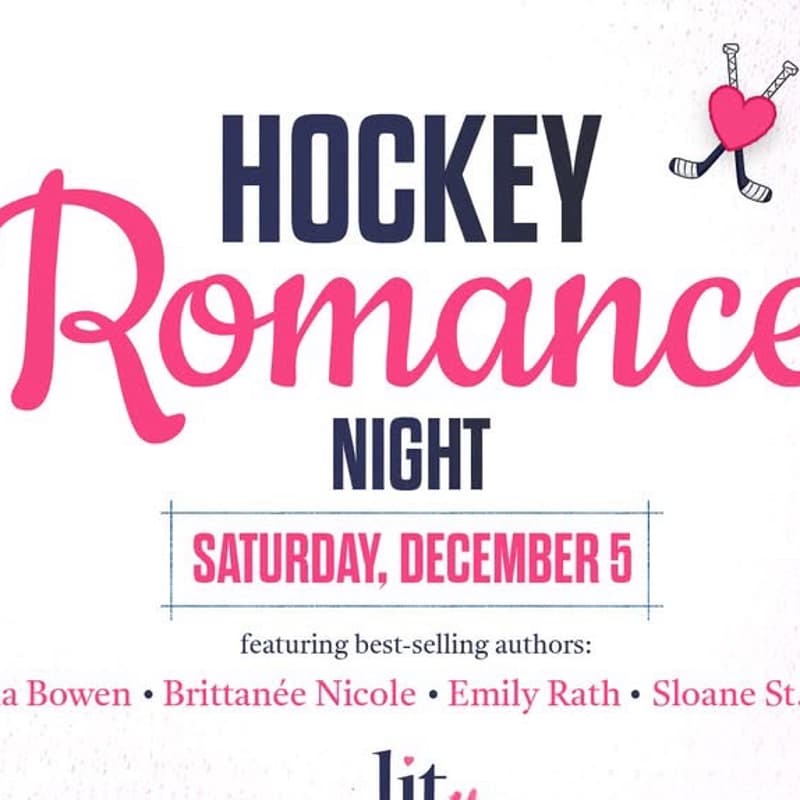 Cover Image for Lit Actually Hockey Romance Night Meetup!