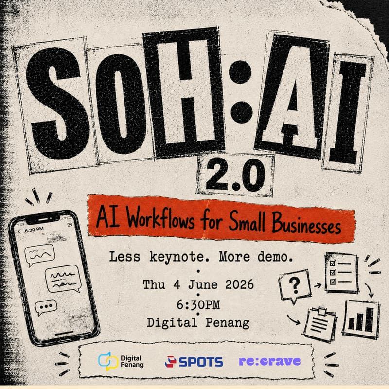 Cover Image for SOH:AI 2.0: Real AI Workflows for Small Businesses