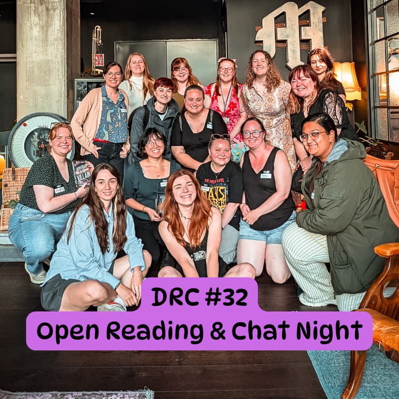 Cover Image for 💜 DRC #32 — 📚 Open Reading & Chat Night 📚 | Ruby Hotel