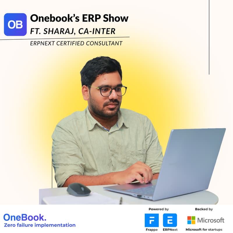 Cover Image for Onebook's ERP Show : The Intro For Clarity!