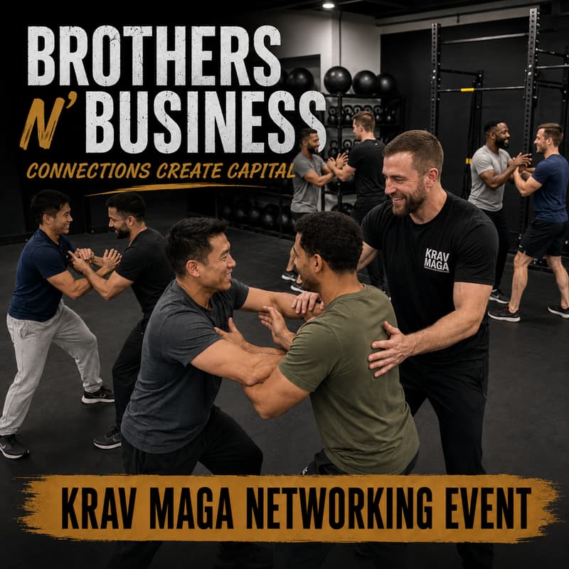 Cover Image for Brothers n' Business Networking Social: Krav Maga Edition