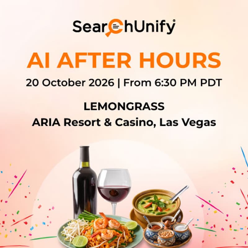Cover Image for SearchUnify AI After Hours at TSIA