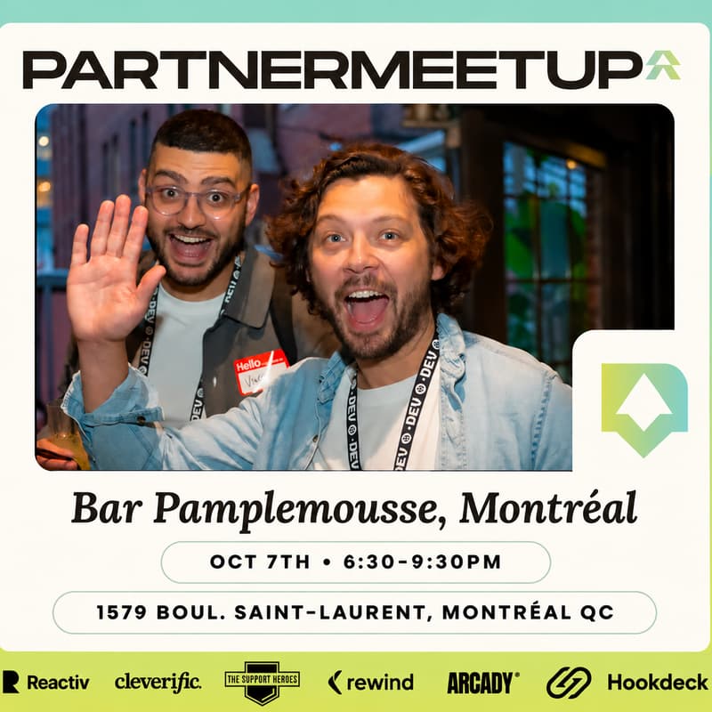 Cover Image for Montreal Partner Meetup: October