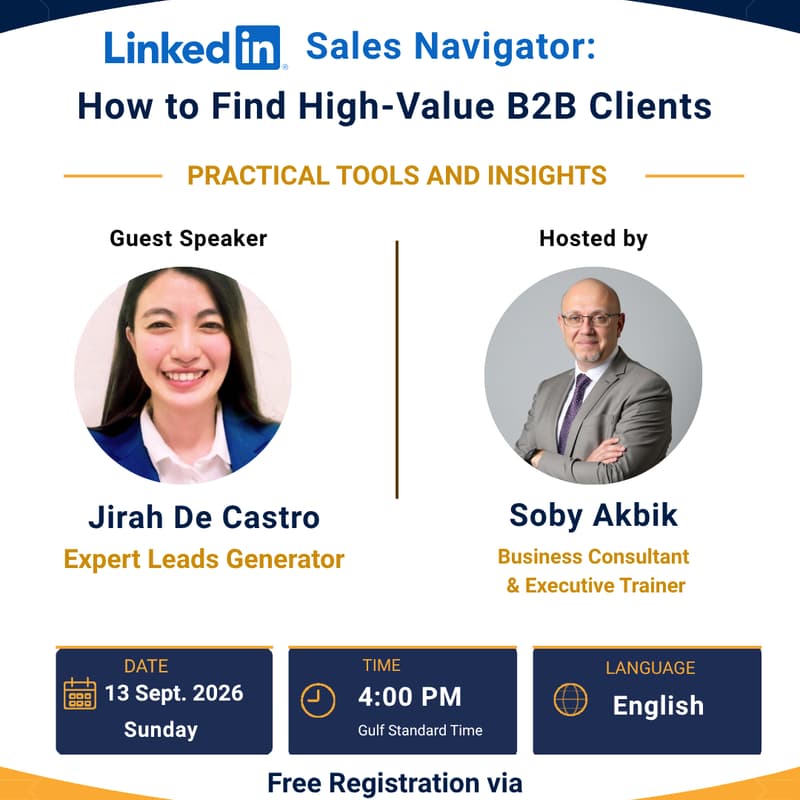 Cover Image for LinkedIn Sales Navigator: How to Find High-Value B2B Clients