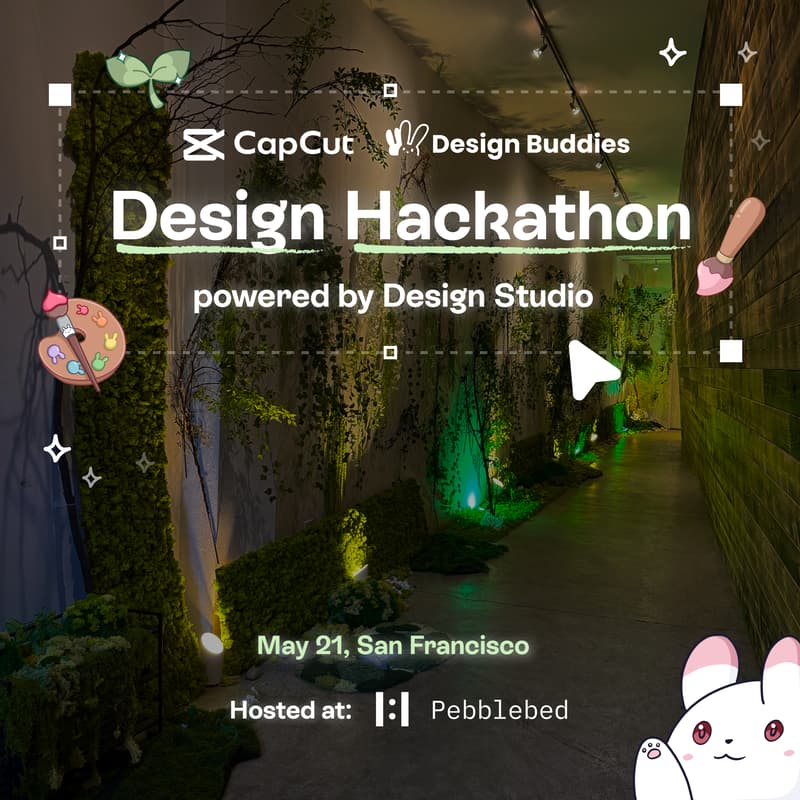 Cover Image for CapCut x Design Buddies Design Hackathon powered by Design Studio
