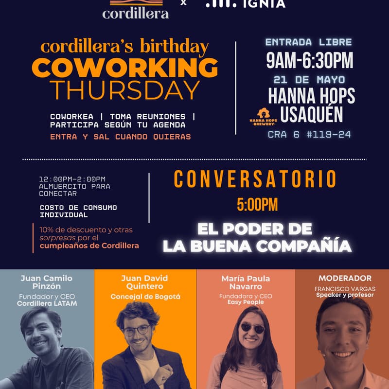 Cover Image for Coworking Thursdays - 21 de Mayo