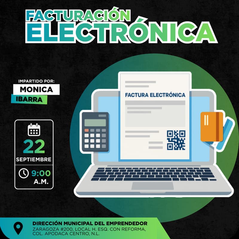 Cover Image for FACTURACIÓN ELECTRÓNICA (PRESENCIAL)
