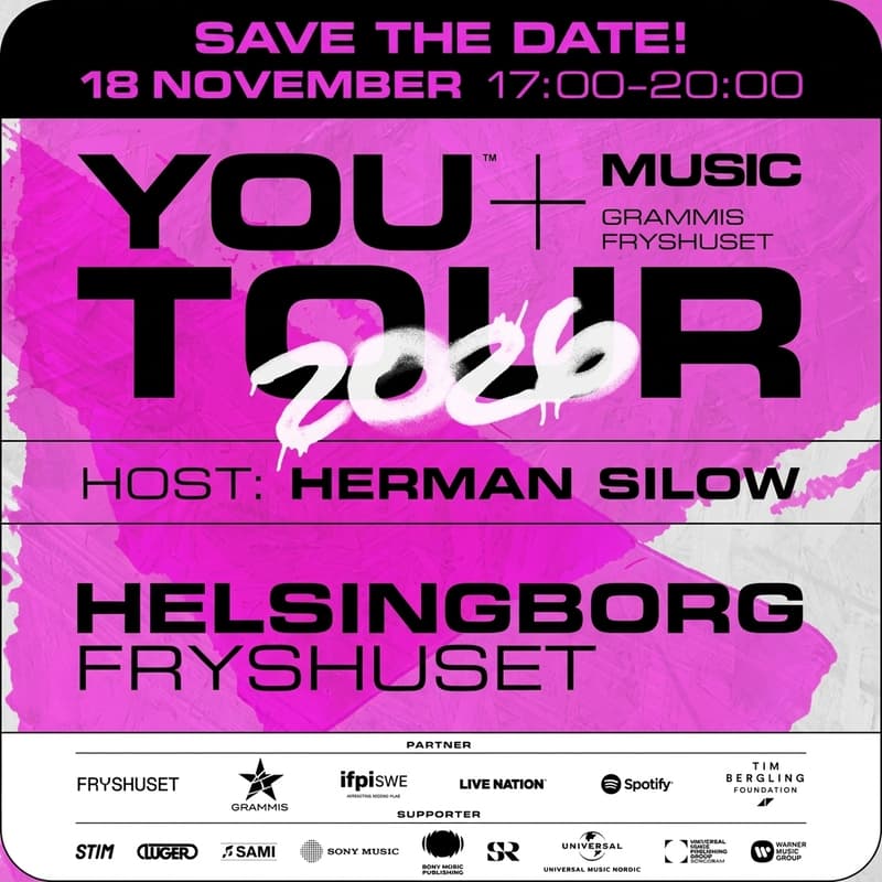 Cover Image for YOU+ Music X Helsingborg