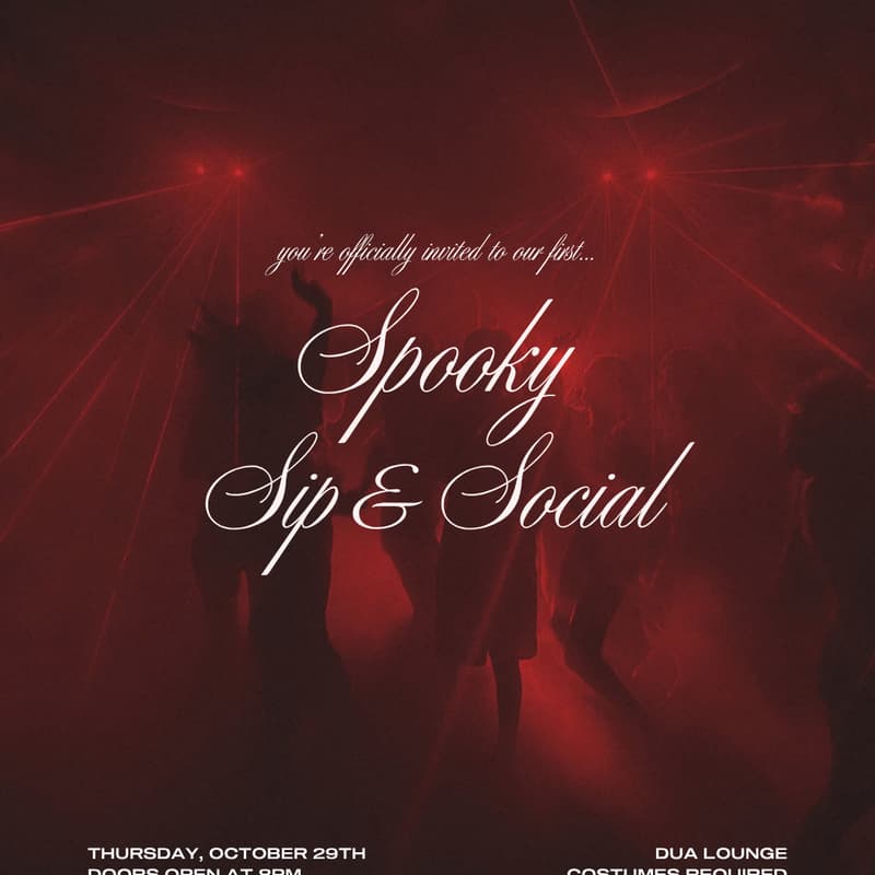 Cover Image for Socialista Halloween Social: Dua Lounge x Matchbox