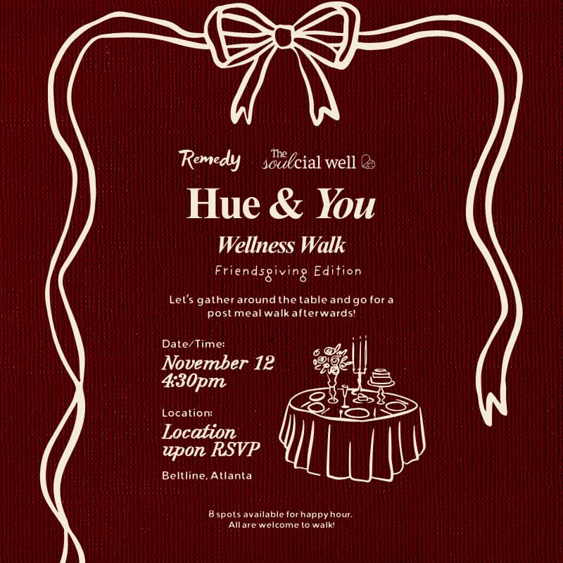 Cover Image for Hue & You: Wellness Walk - Friendsgiving Edition