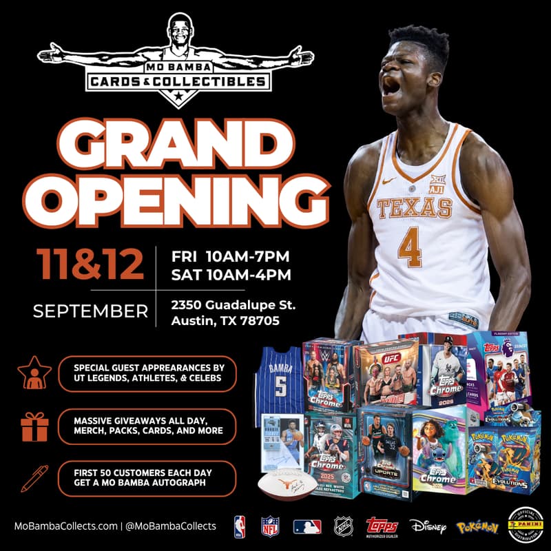 Cover Image for Grand Opening - Mo Bamba Cards & Collectibles