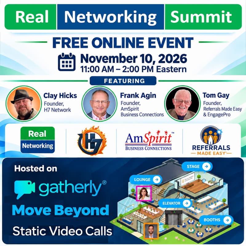 Cover Image for Real Networking Summit · Q4 2026 (Virtual)