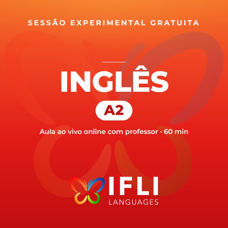 Cover Image for Aula Experimental Gratuita | English Immersion A2