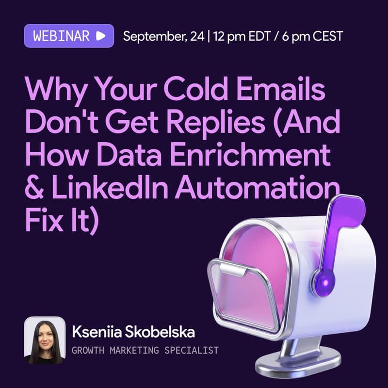 Cover Image for Why Your Cold Emails Don't Get Replies (And How Data Enrichment & LinkedIn Automation Fix It)