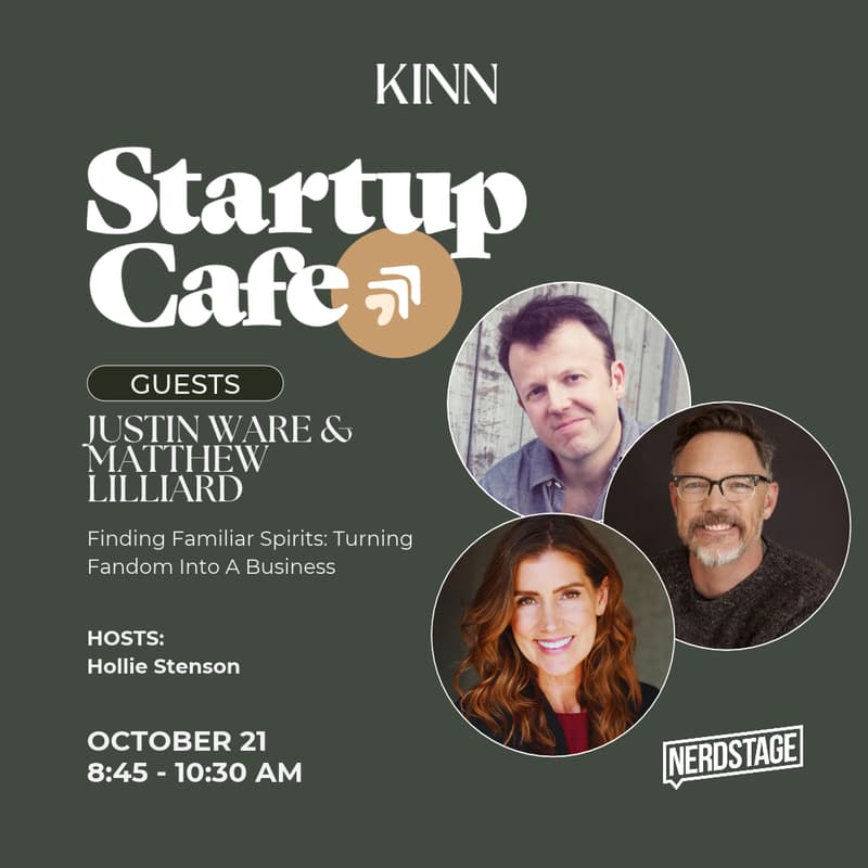 Cover Image for Startup Cafe: Finding Familiar Spirits: Turning Fandom Into A Business