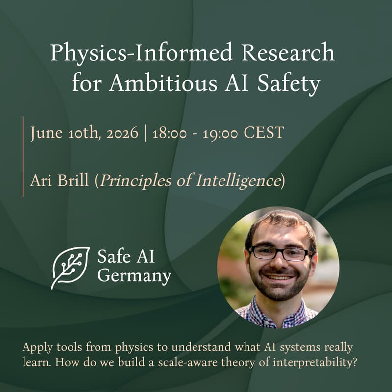 Cover Image for Physics-Informed Research for Ambitious AI Safety