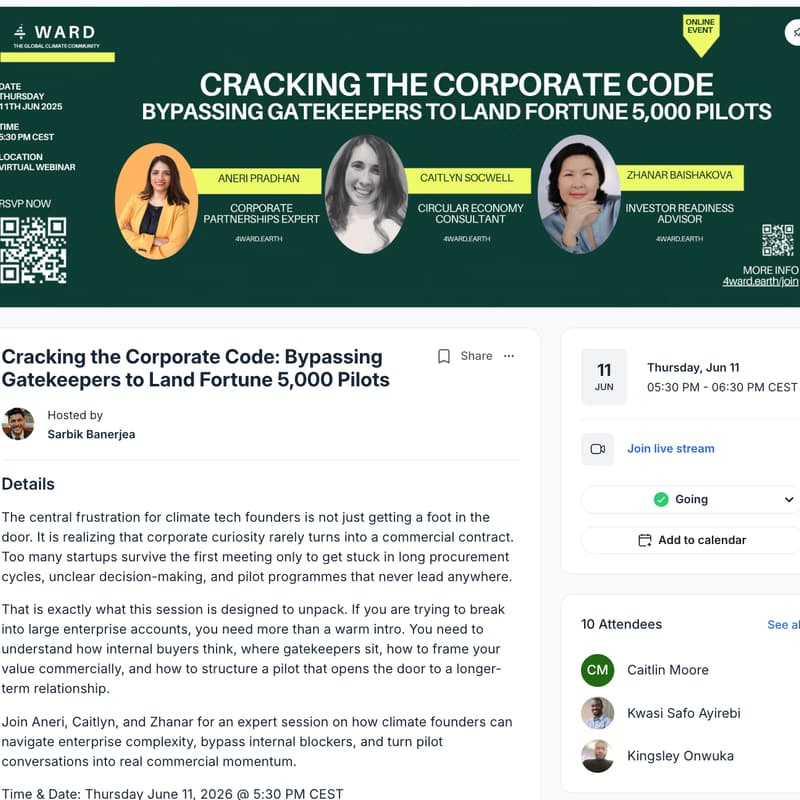 Cover Image for Cracking the Corporate Code: Bypassing Gatekeepers to Land Fortune 5,000 Pilots