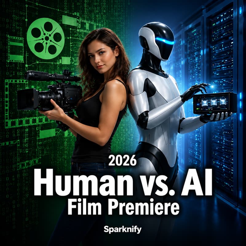 Cover Image for 2026 Sparknify Human vs. AI Film Premiere