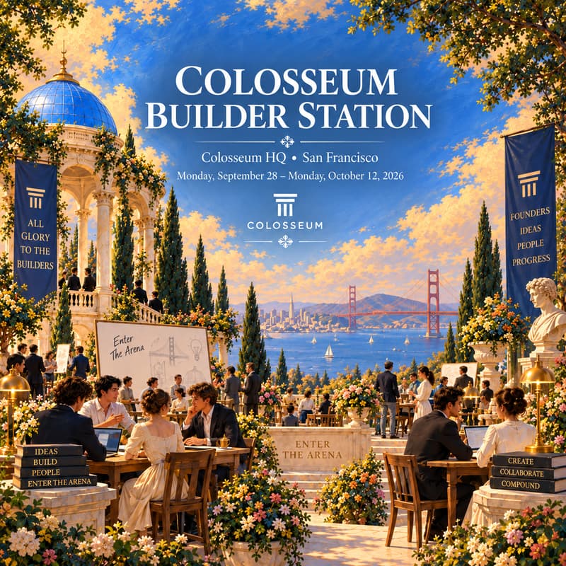 Cover Image for Crypto World's Fair | Colosseum SF Builder Station