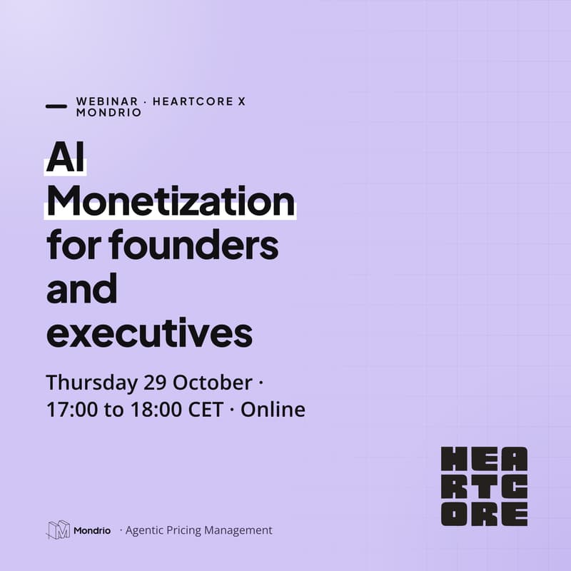 Cover Image for AI Monetization: Heartcore x Mondrio Webinar