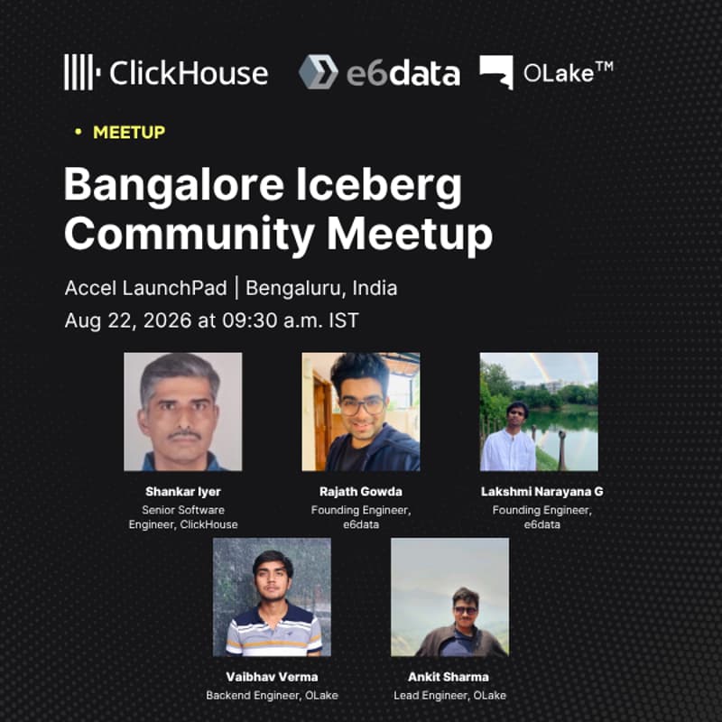 Cover Image for Bangalore Iceberg Community Meetup