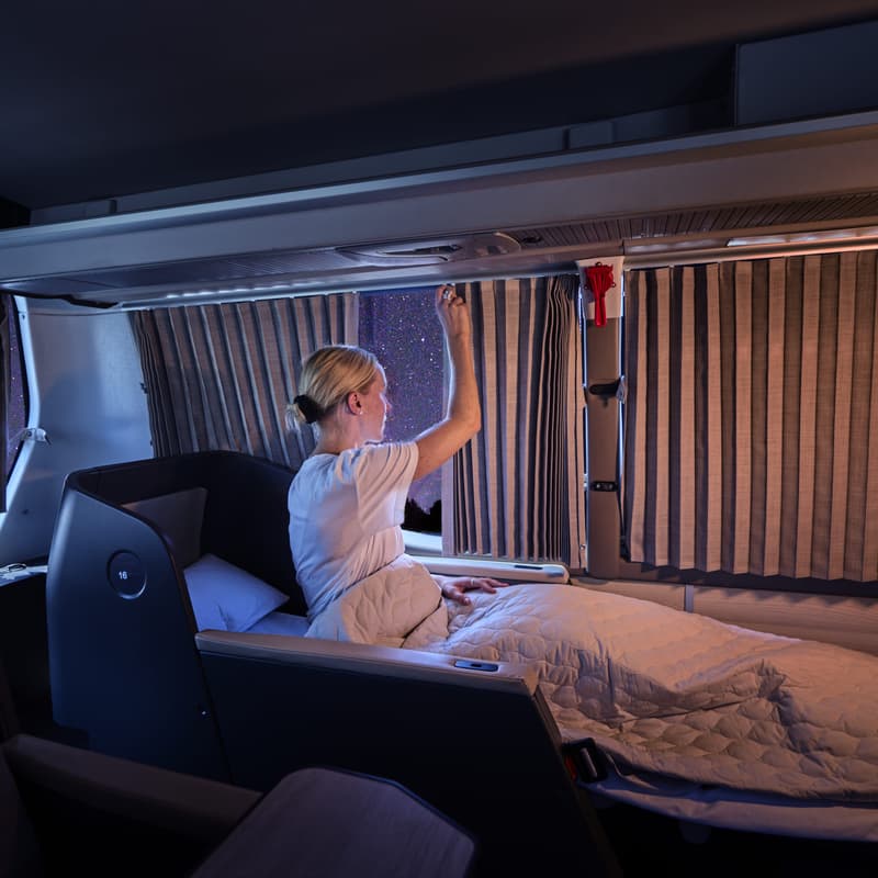 Cover Image for Step aboard Twiliner - Europe's overnight sleeper coach