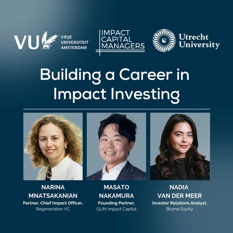 Cover Image for Amsterdam: Building a Career in Impact Investing