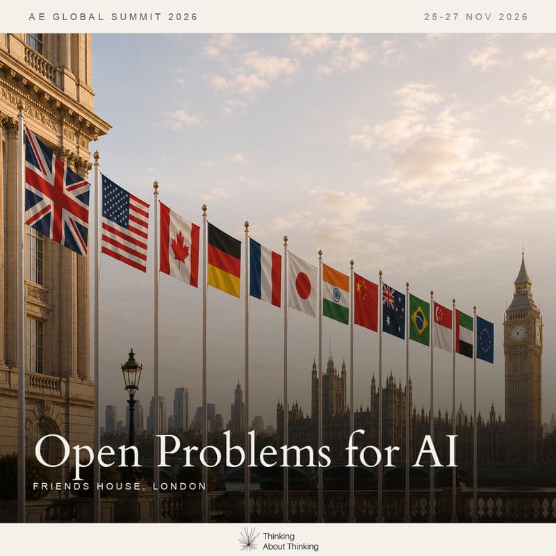 Cover Image for AE Global Summit 2026 Open Problems For AI | 25–27 November