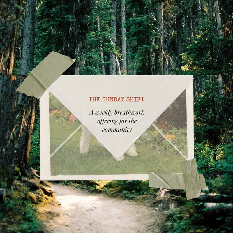 Cover Image for Sunday Shift | Nature-based Community Breathwork