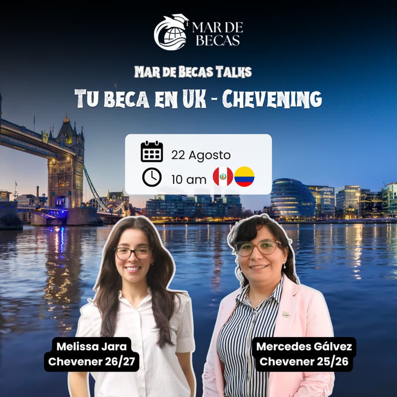 Cover Image for Gana tu beca Chevening | Reino Unido