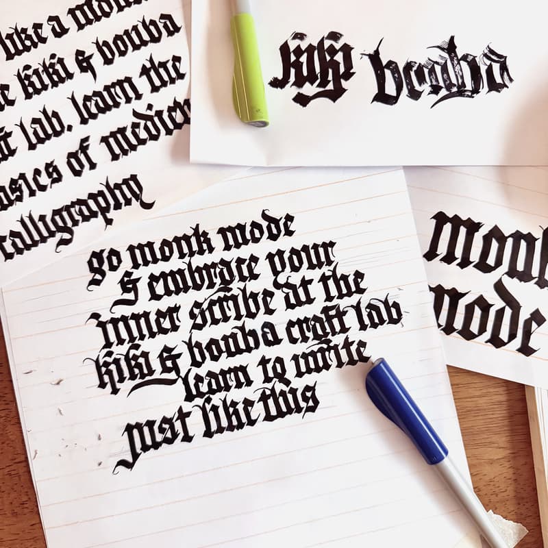 Cover Image for Medieval Gothic Calligraphy Workshop
