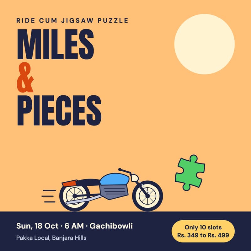 Cover Image for 🏍️Motorbike Ride Cum Jigsaw Puzzle Making 🧩