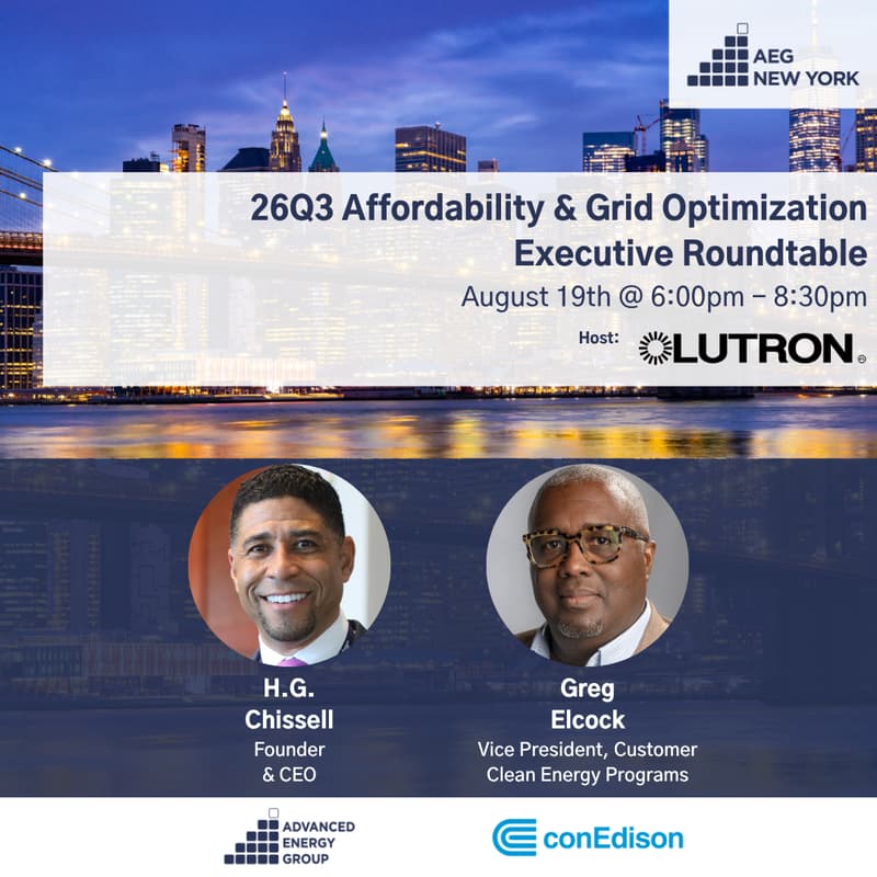 Cover Image for 26Q3 New York Executive Roundtable: Affordability & Grid Optimization
