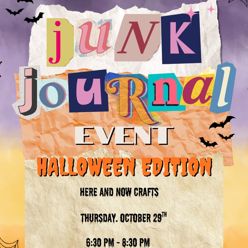 Cover Image for Junk Journal: Halloween Edition