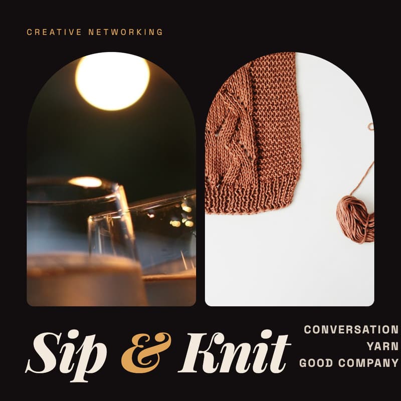 Cover Image for Knit & Sip: A different thread