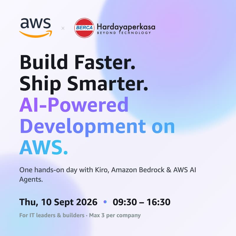 Cover Image for Build Faster. Ship Smarter. AI-Powered Development on AWS.