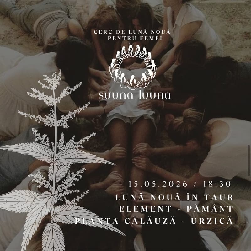 Cover Image for Cerc de lună nouă pentru femei - SUUNA LUUNA (mai 2026)