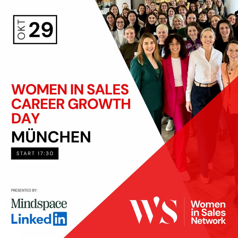Cover Image for Women in Sales Career Growth Day - München