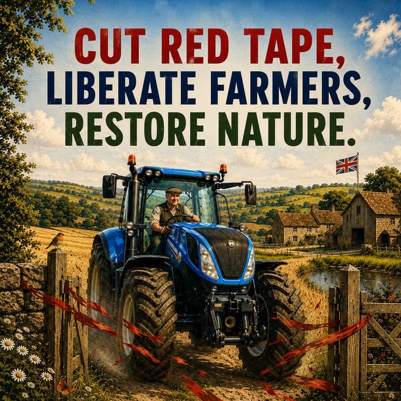 Cover Image for 'Cut Red Tape, Liberate Farmers, & Restore Nature' Launch Event
