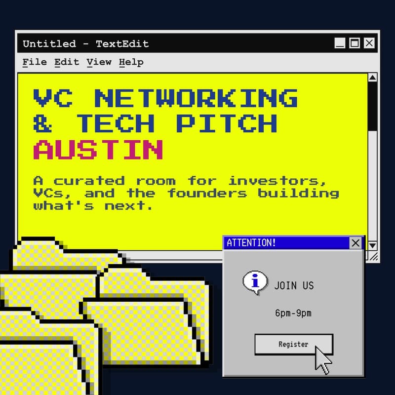 Cover Image for VC Networking & Tech Pitch | Austin