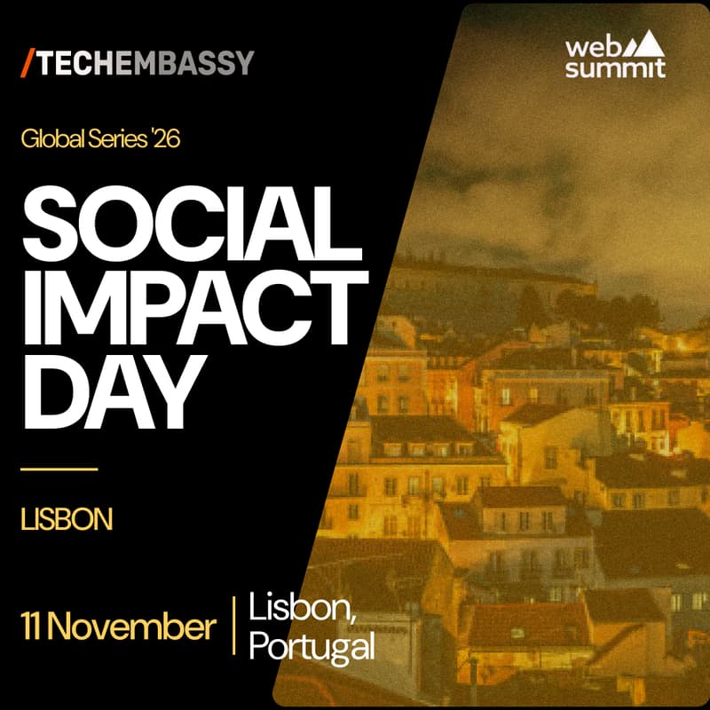 Cover Image for Social Impact Day@Web Summit Lisbon 2026 – The Ultimate Startup & Investor Experience!