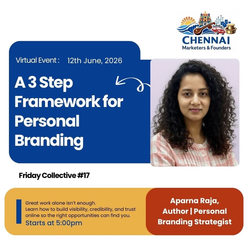 Cover Image for CMF: A 3 Step Framework for Personal Branding | Friday Collective #17