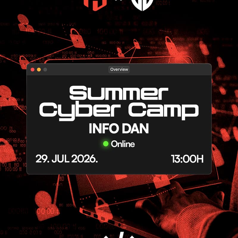 Cover Image for Letnji sajber kamp - Info Day