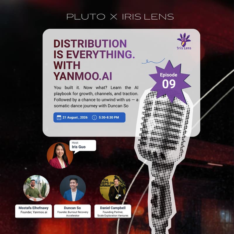 Cover Image for Iris Lens | EP09: Building Is Easy. Distribution Is Everything. | Pluto Toronto