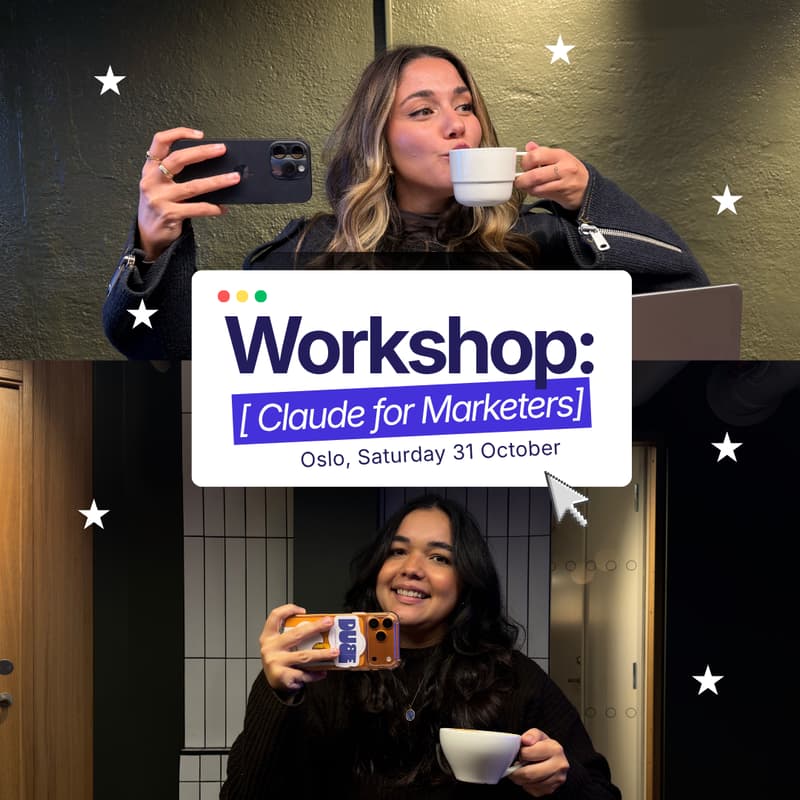 Cover Image for Workshop: Claude for Marketers, From Scratch