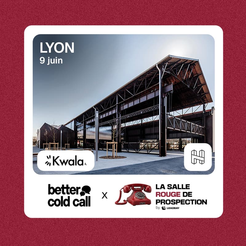 Cover Image for ☎️ La salle Rouge de prospection - Lyon