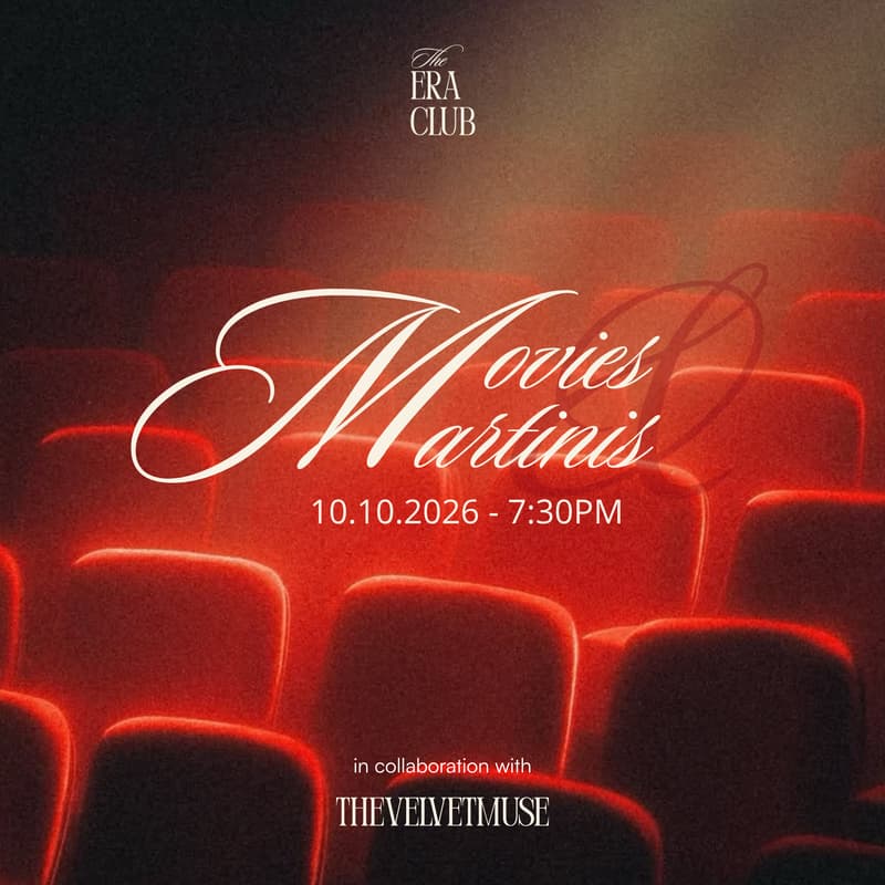 Cover Image for Movies & Martinis - Private Ciné-club x The Velvet Muse